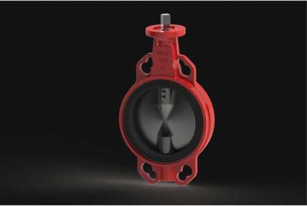 中线软密封蝶阀